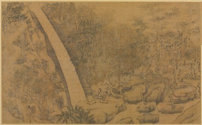 Habiter dans les montagnes de Longmian ("Dragon endormi") - follower of Li Gonglin