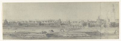Vue de Kampen, 1672 (série de dessins de l