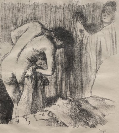 Après le bain III - imitator of Antoine Louis Barye