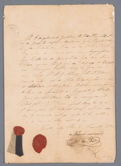 Morceau de tissu de l