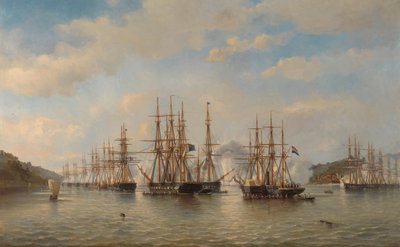 Escadrons néerlandais, anglais, français et américains dans les eaux japonaises pendant l