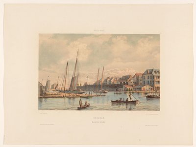 Waaigat et rempart de Willemstad - jonkheer Jacob Eduard van Heemskerck