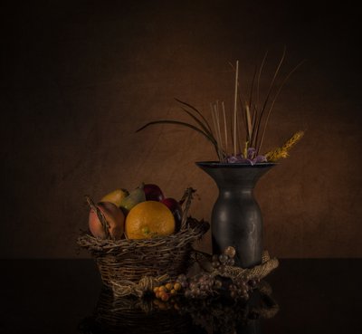Nature morte rustique abondante - larryliu