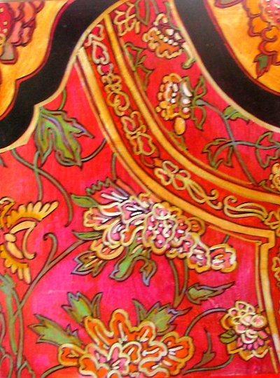 Devant de la veste chinoise, 2012 (techniques mixtes) - linda arthurs