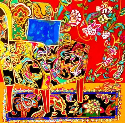 Salon Suzani, 2017 (techniques mixtes) - linda arthurs