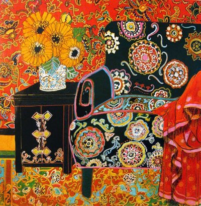 Décoration Suzani, 2015 - linda arthurs