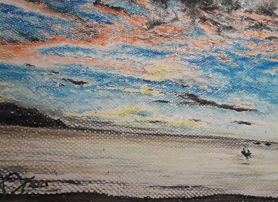 Coucher de soleil à Playa Medina - miguelmendez_art.ve