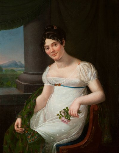 Portrait en buste de La Duchesnois - or Berger, Jenny Desoras