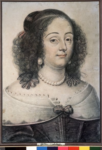 Portrait de femme - or Dumoustier Daniel Dumonstier