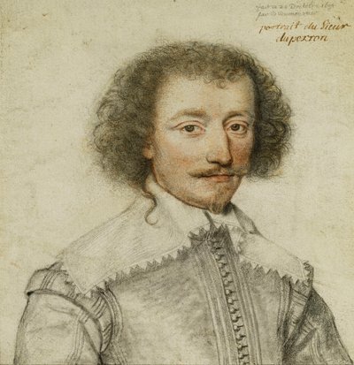 Portrait de Pierre Le Hayer Duperron - or Dumoustier Dumonstier