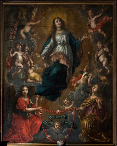 Église paroissiale (Parochiekerk Sint-Joris). Intérieur. Assomption de Marie. Nicolas de Liemaeckere. 1640. - or Liemaecker Nicolaas de Liemakere