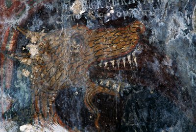 Oiseau, détail de la punition des damnés dans l