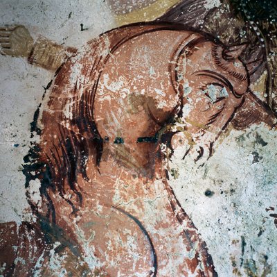 Cheval, fresque dans l
