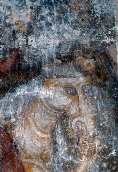 Cheval, fresque dans l