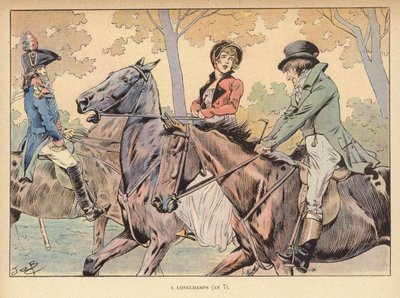 À Longchamps (Année 7) - pseudonym for Onfray de Breville Jacques Job