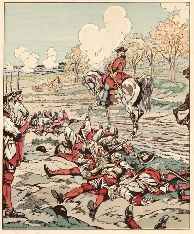 Canon ? Eh bien... Ça tue, voici les mots de Saint-Pern prononcés en tenant sa tabatière après le massacre des grenadiers par les canons de l