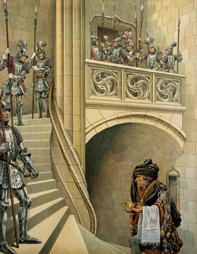 Histoire de France au Moyen Âge : Olivier Le Dain (ou Le Daim) - pseudonym for Onfray de Breville Jacques Job