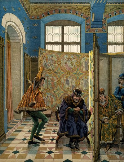 Histoire de France au Moyen Âge : Un des gentilshommes du connétable de Saint-Pol se moque du roi d