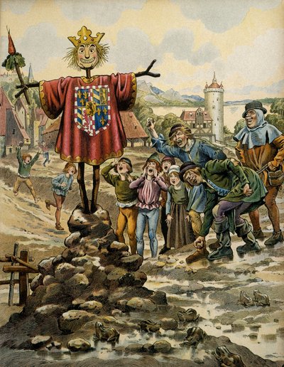 Histoire de France au Moyen Âge : les habitants de Dinant ont fait un épouvantail avec les armes du comte de Charolais (alors Charles le Téméraire) qui a pris d