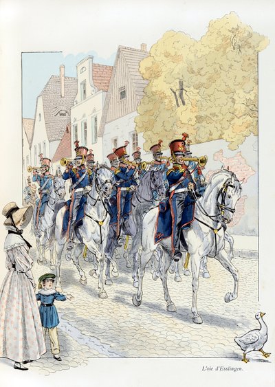 Illustration tirée du livre "À la gloire des bêtes" texte de A. Fabre, dessins de Jacques Marie Gaston Onfray de Bréville dit JOB (1858-1931), éditeur Maison Alfred Mame et fils : L