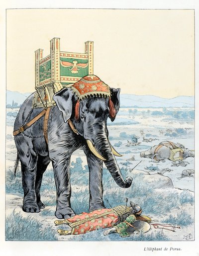 Illustration du livre « A la gloire des bêtes » texte de A Fabre, dessins de Jacques Marie Gaston Onfray de Breville dit JOB (1858-1931): L