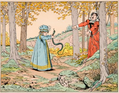 Illustration tirée du livre "Le bon roy Henri", illustrée par JOB : À l