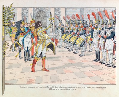 Illustration du livre « Les épées de France » : Joachim Murat à l