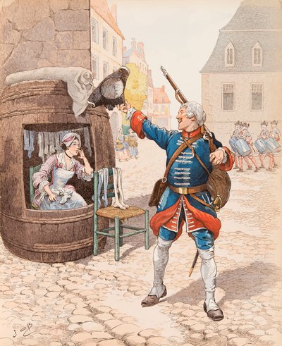 Fanfan la tulipe - pseudonym for Onfray de Breville Jacques Job