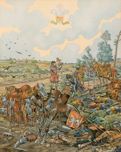 Jacques Marie Gaston Onfroy de Bréville dit JOB (1858-1931) - Histoire de la Belgique : Jean Ier, comte de Luxembourg dit l