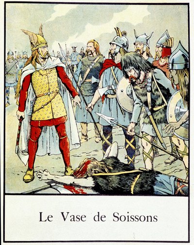 Le Vase de Soissons - dans "Petite histoire de France" par Jacques Bainville, éd. Mane - pseudonym for Onfray de Breville Jacques Job