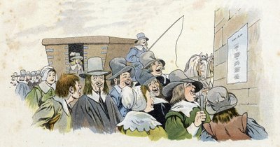 Mazarinade : le peuple français lit les paroles d