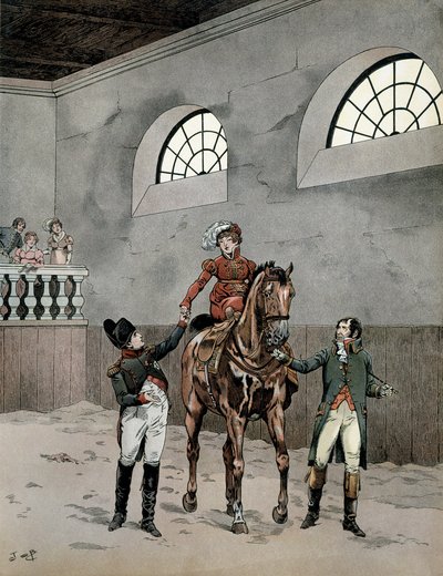 Napoléon Ier Bonaparte (1769-1821) assistait aux leçons d