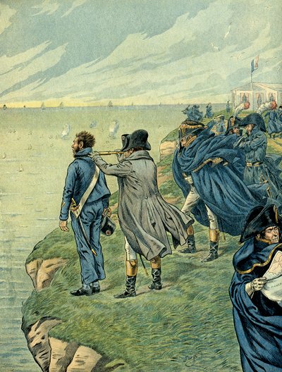 Napoléon Ier Bonaparte (1769-1821) visite l