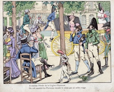 Napoléon établit l