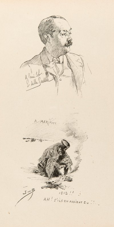 Portrait de Job (Jacques Marie Gaston Onfroy de Bréville) - pseudonym for Onfray de Breville Jacques Job