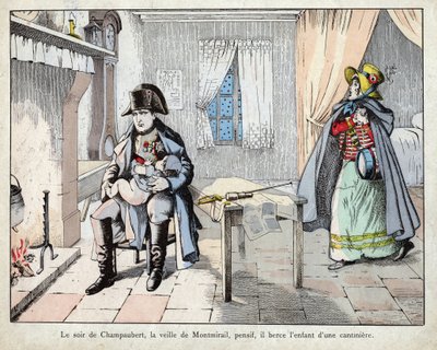 Le soir de la bataille de Champaubert - pseudonym for Onfray de Breville Jacques Job