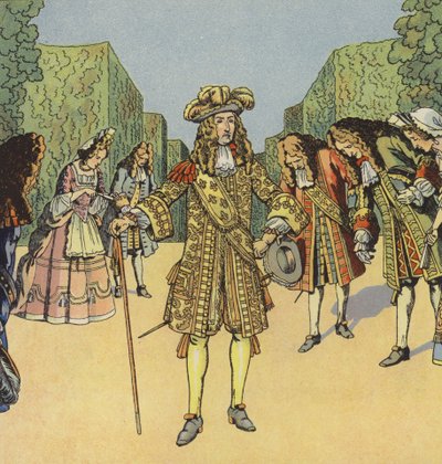 Le Roi Soleil, Louis XIV de France - pseudonym for Onfray de Breville Jacques Job