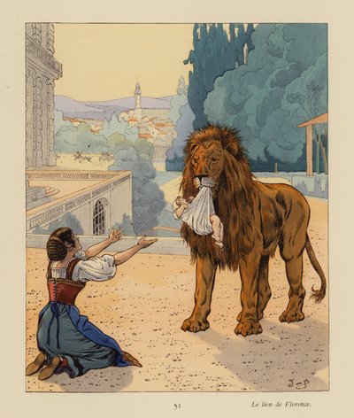Le lion de Florence - pseudonym for Onfray de Breville Jacques Job