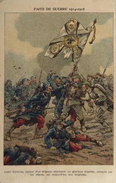 La capture du drapeau - pseudonym for Onfray de Breville Jacques Job