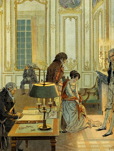 Jour du mariage civil de Napoléon Ier Bonaparte - pseudonym for Onfray de Breville Job
