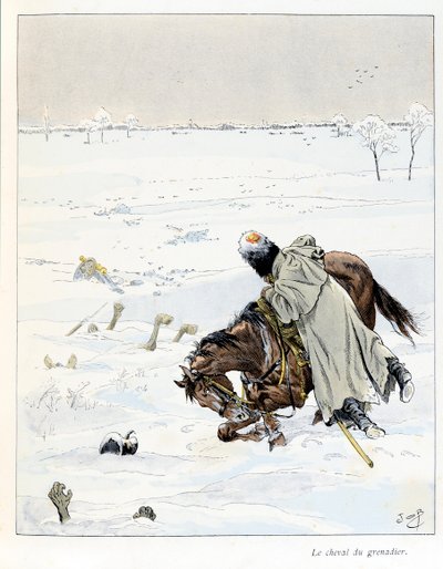 Illustration du livre "A la gloire des bêtes" texte de A. Fabre, dessins de Jacques Marie Gaston Onfray de Breville dit JOB - pseudonym for Onfray de Breville Job
