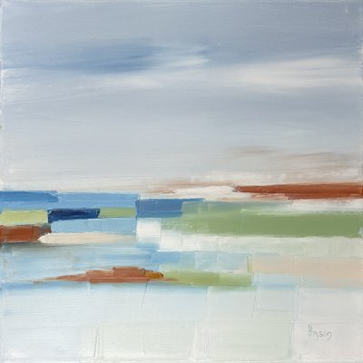 Horizon abstrait et serein - sandrine