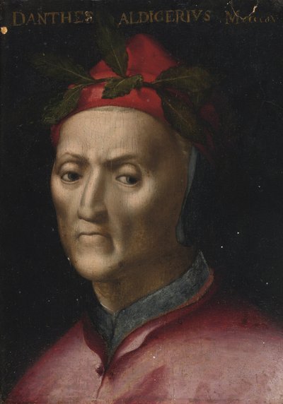 Portrait de Dante Alighieri - second half 16th cen. Italian