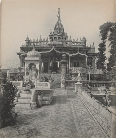 Pareshnath, temple Jain, Calcutta - studio of A. W. A. Plâté Studio (Ceylonese)