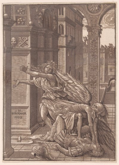 Les amants surpris par la mort - the Elder Hans Burgkmair