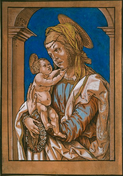 Madone et Enfant sous une arche, 1508 - the Elder Hans Burgkmair