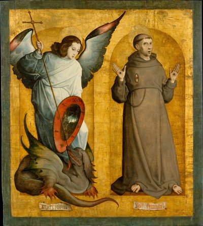 Saints Michel et François - the Elder Juan de Flandes