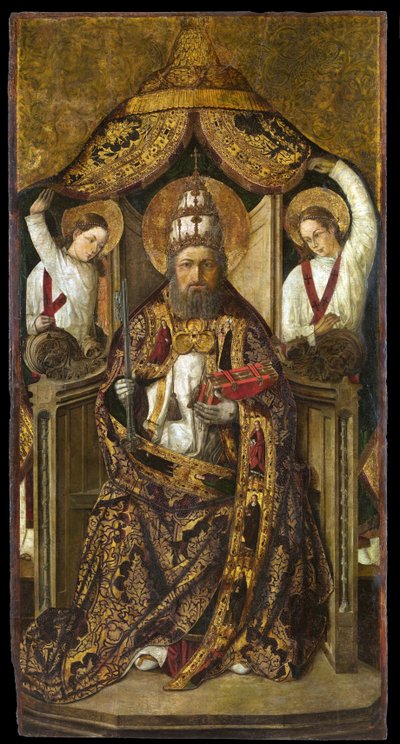 Saint Pierre Enthroné - the Elder Rodrigo de Osona