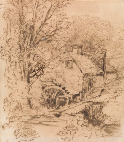 Moulin près de Newbury - unknown artist
formerly John Constable
