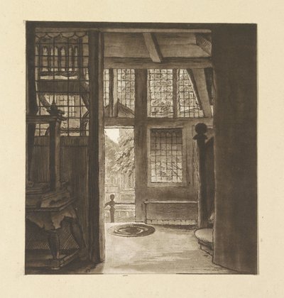 Intérieur de la maison de Rembrandt - weduwe Dietrich